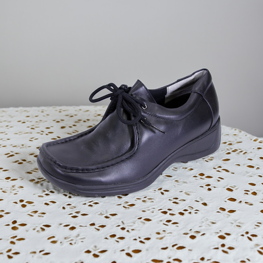 💲 𝗟𝗶𝗺𝗶𝘁𝗲𝗱 𝗧𝗶𝗺𝗲 𝗦𝗮𝗹𝗲 💲 24 Hour Comfort Kris Women's Wide Width Leather Shoes, Casual Lace-ups