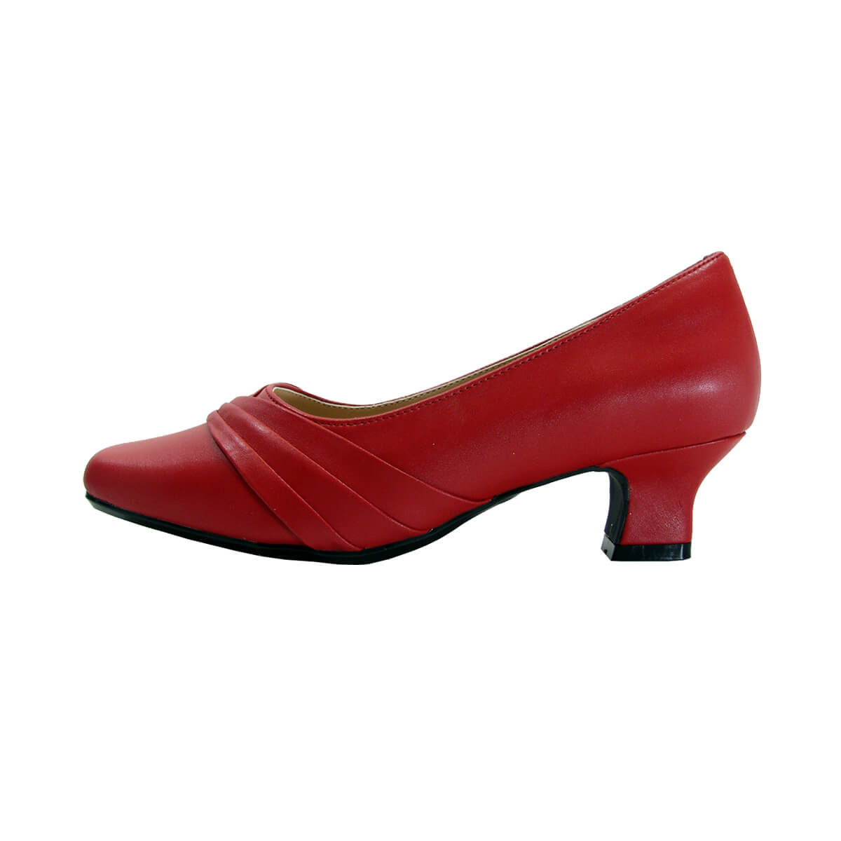 Red pumps sales wide width