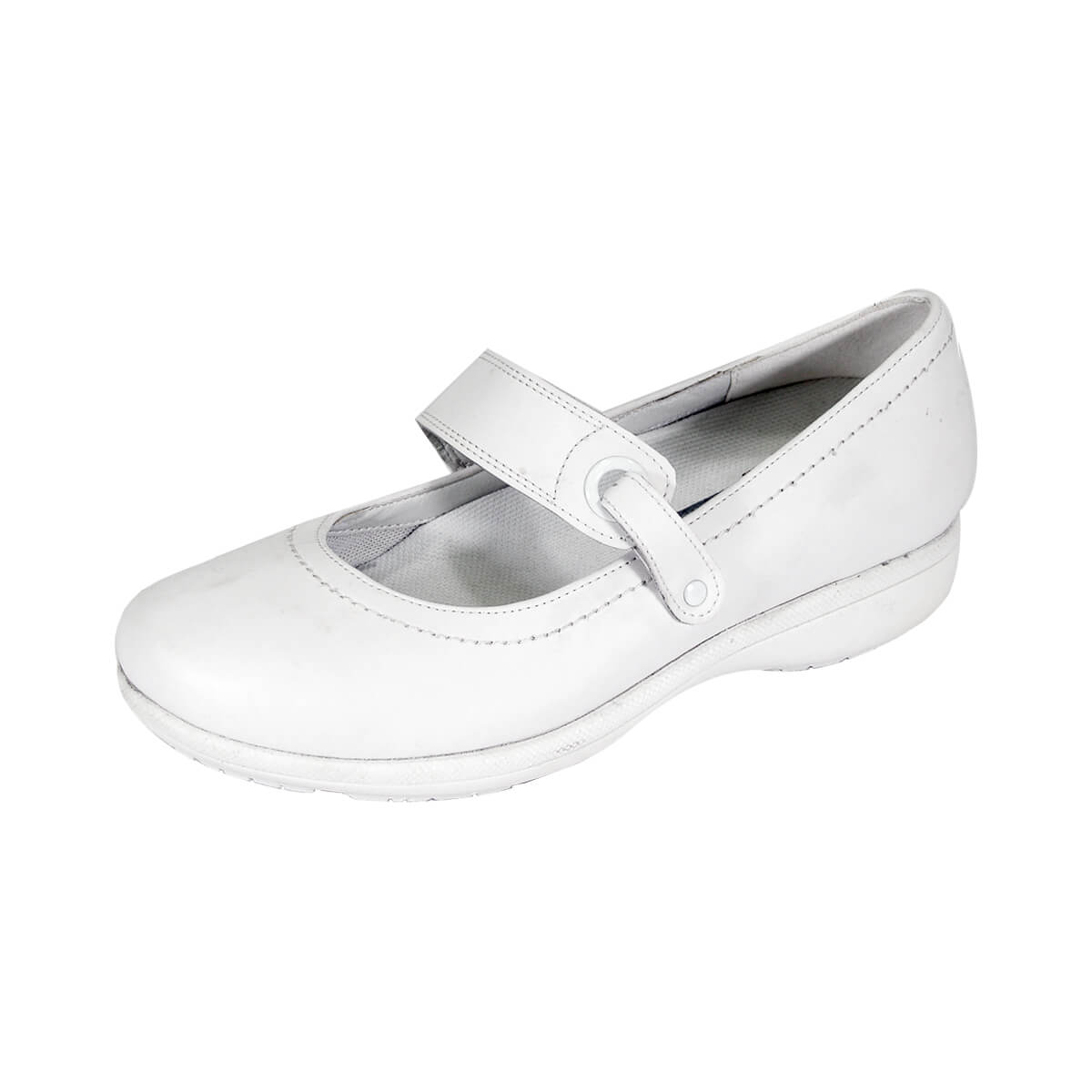 Fazpaz 24 Hour Comfort Kristi Women's Wide Width Classic Comfort Mary Jane Leather Shoes