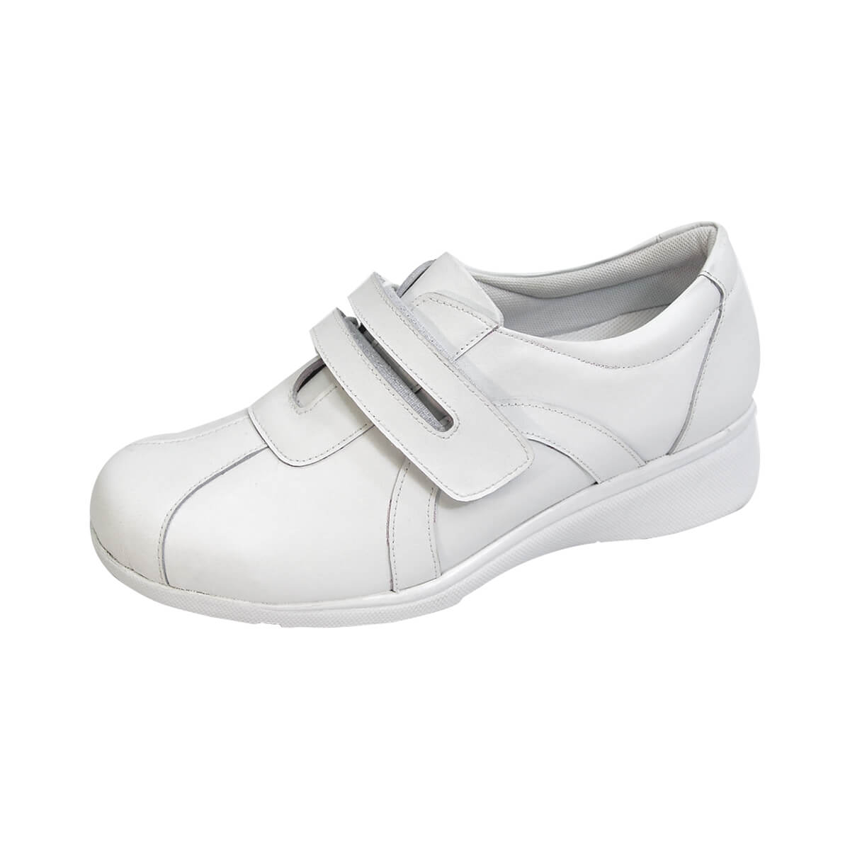 Fazpaz 24 Hour Comfort Bonnie Women's Wide Width Cushioned Leather Walking Shoes