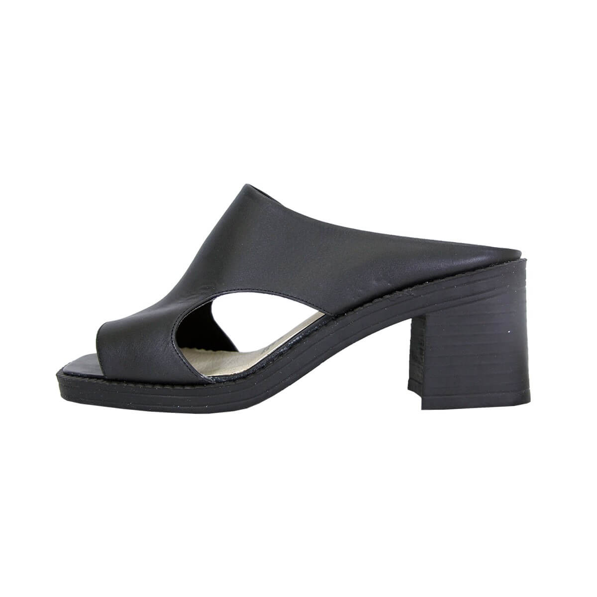 PEERAGE Trudy Women's Wide Width Leather Sandals