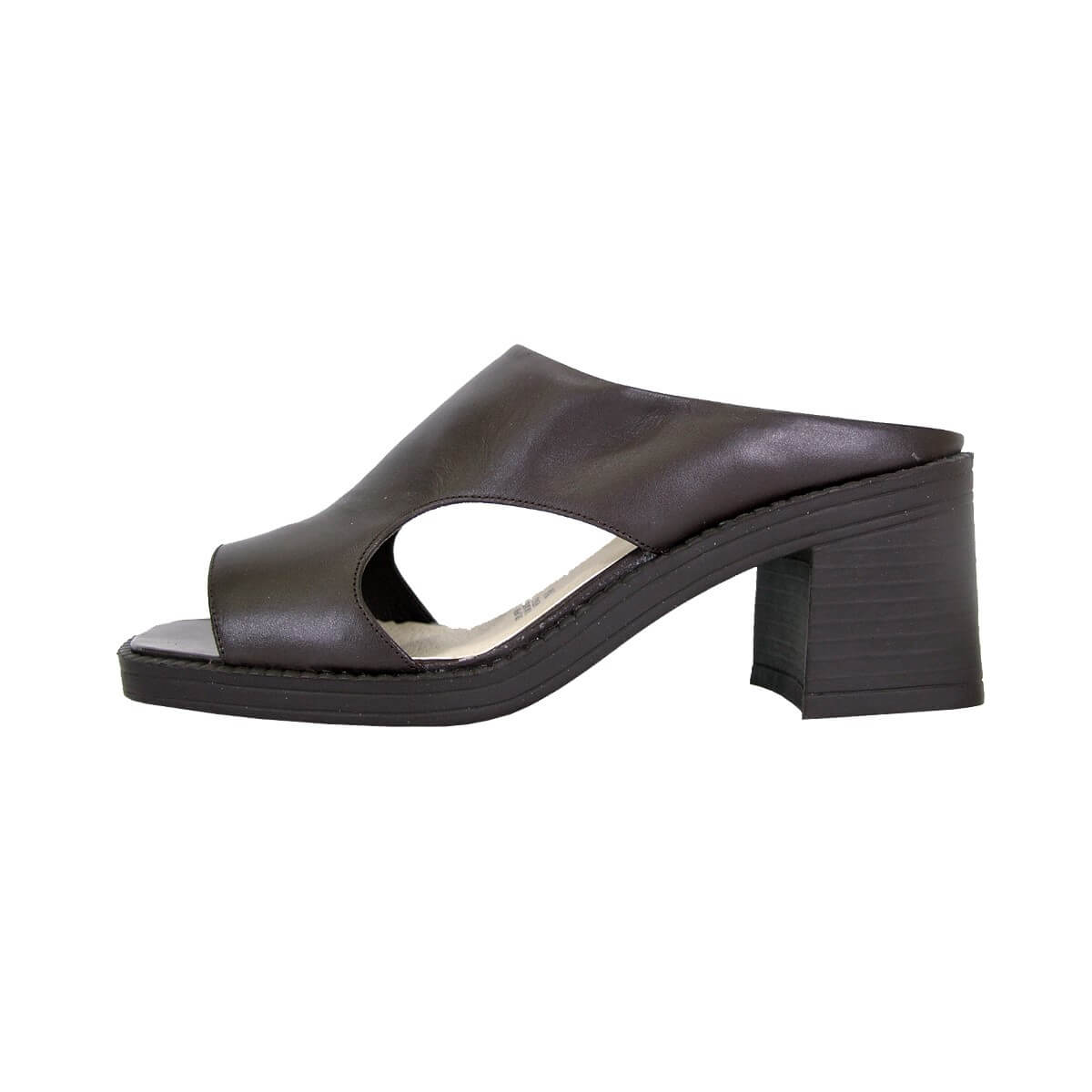 PEERAGE Trudy Women's Wide Width Leather Sandals