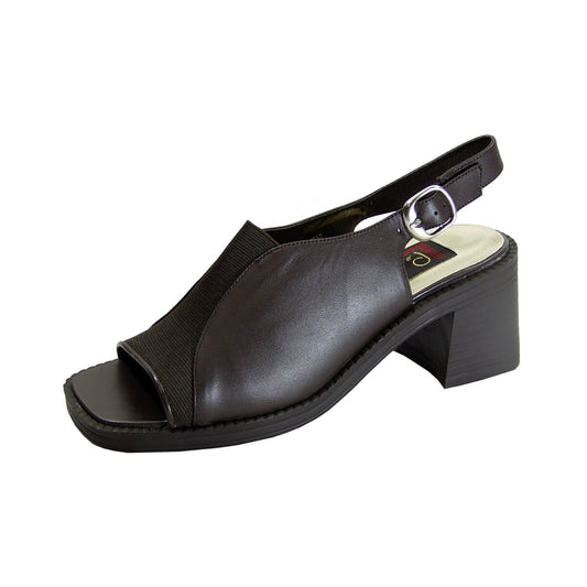 FazPaz Peerage Lindy Women's Wide Width Leather Slingback Sandals