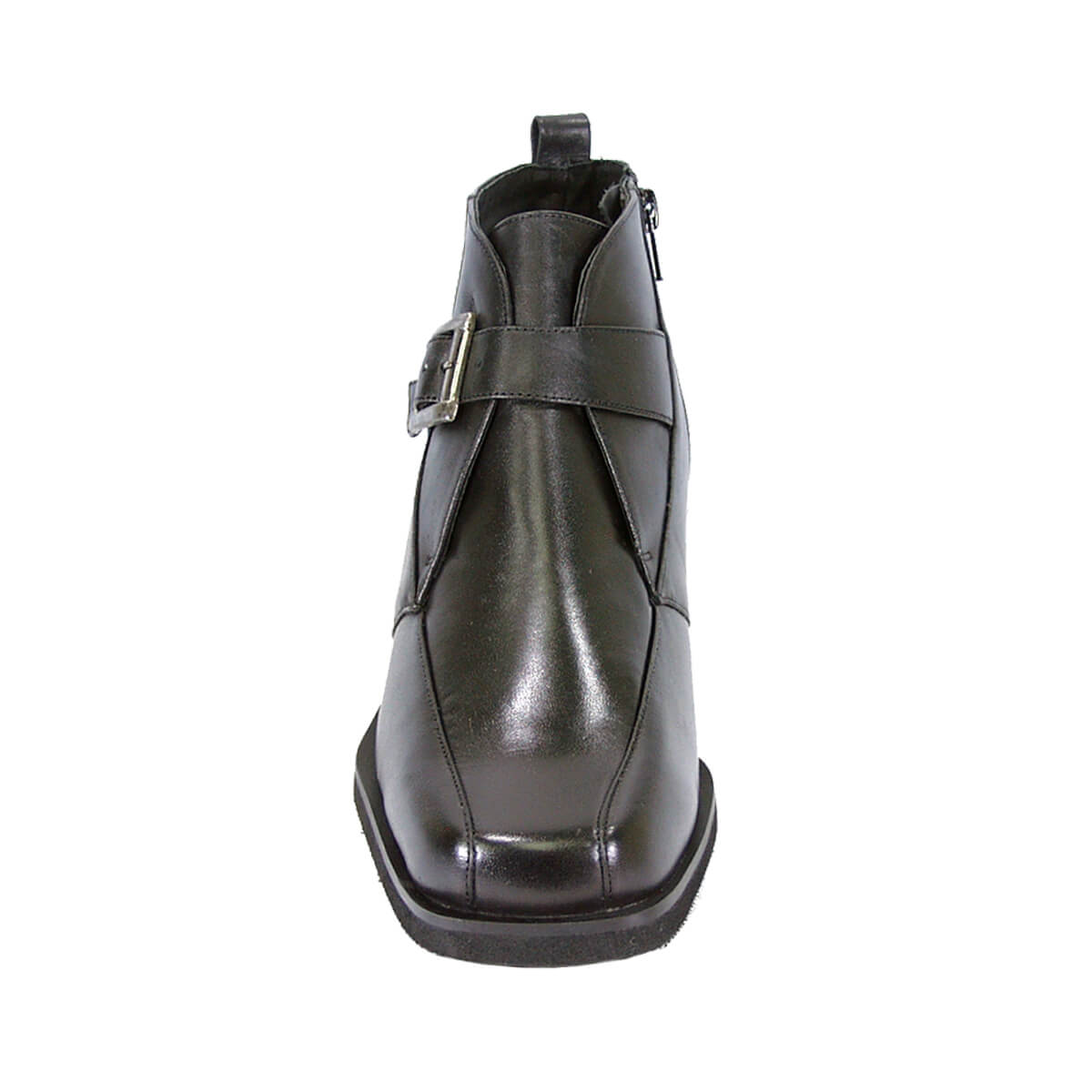 PEERAGE Zuri Women's Wide Width Leather Dress Booties