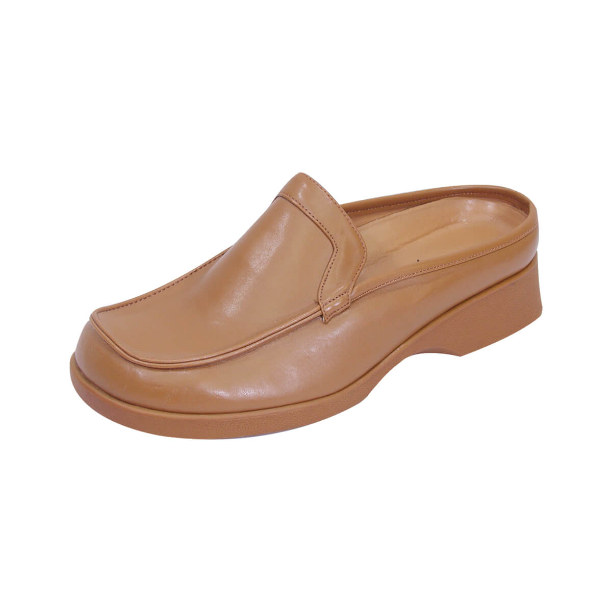FazPaz Fuzzy Rhea Women's Wide Width Leather Comfort Clogs