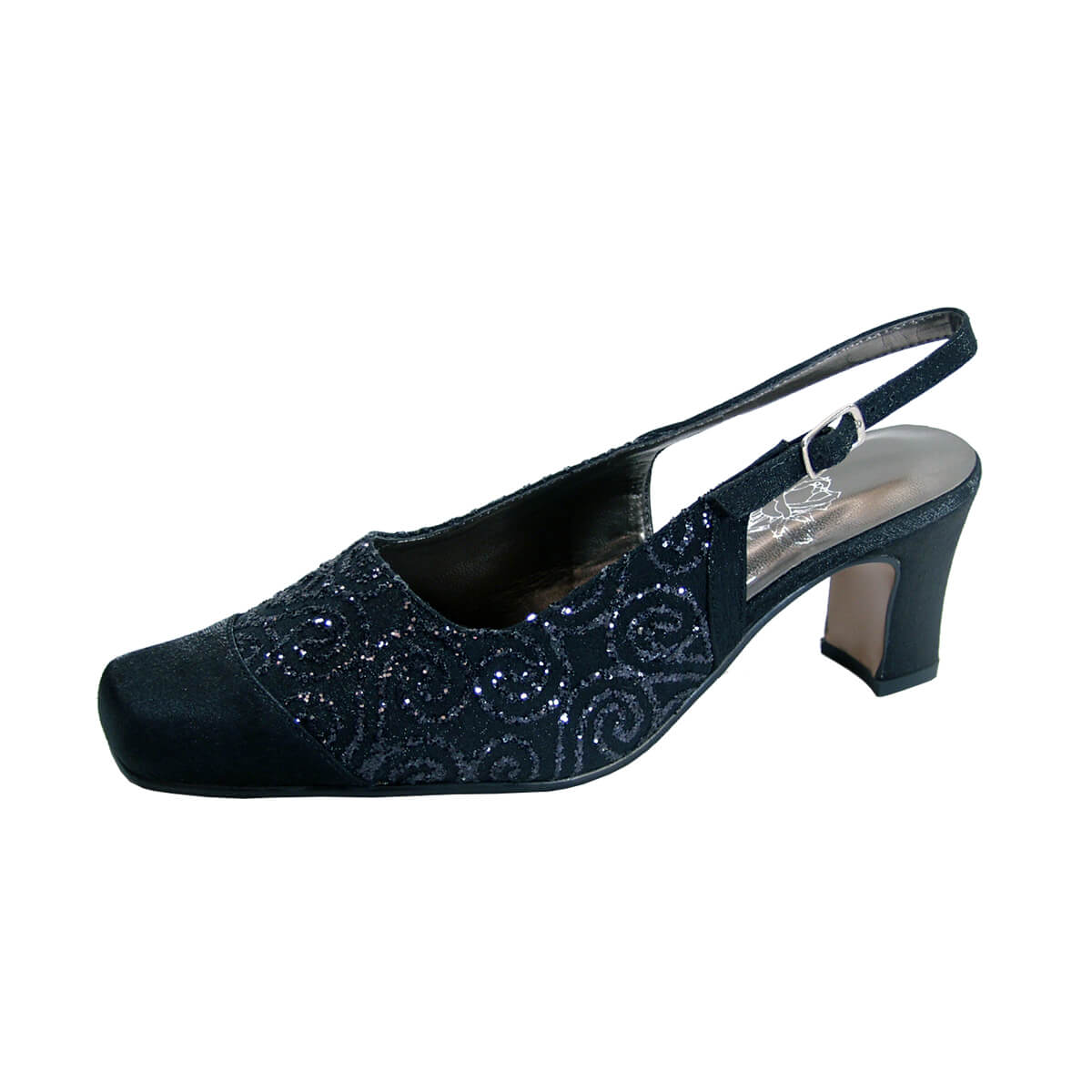 FLORAL Aida Women's Wide Width Dress Slingback Pumps