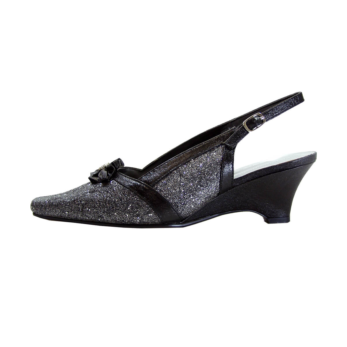 FLORAL Arisha Women's Wide Width Dress Wedge Pumps