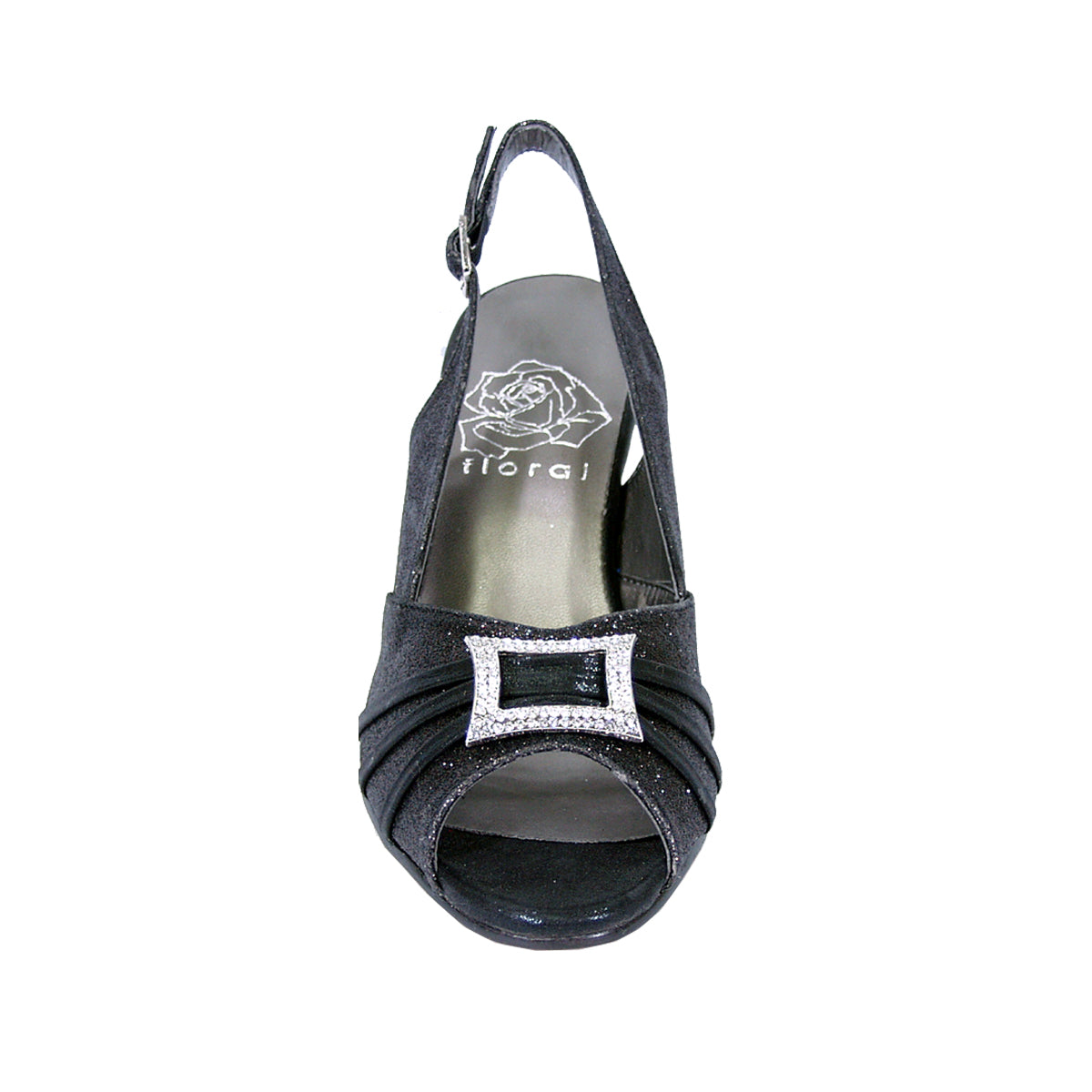FLORAL Nadine Women's Wide Width Peep Toe Dress Slingback Shoes
