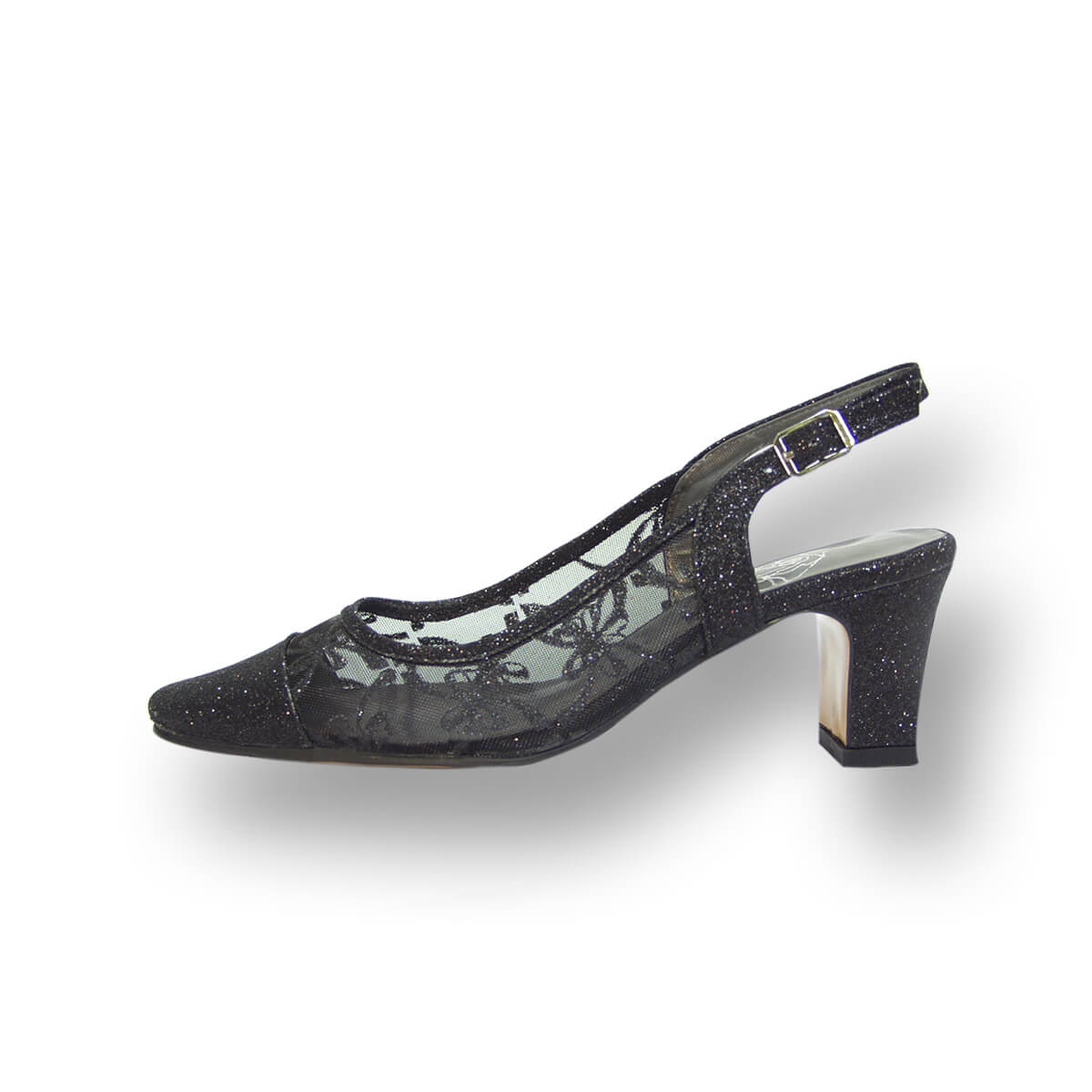FLORAL Jenni Women's Wide Width Slingback Mesh Pumps