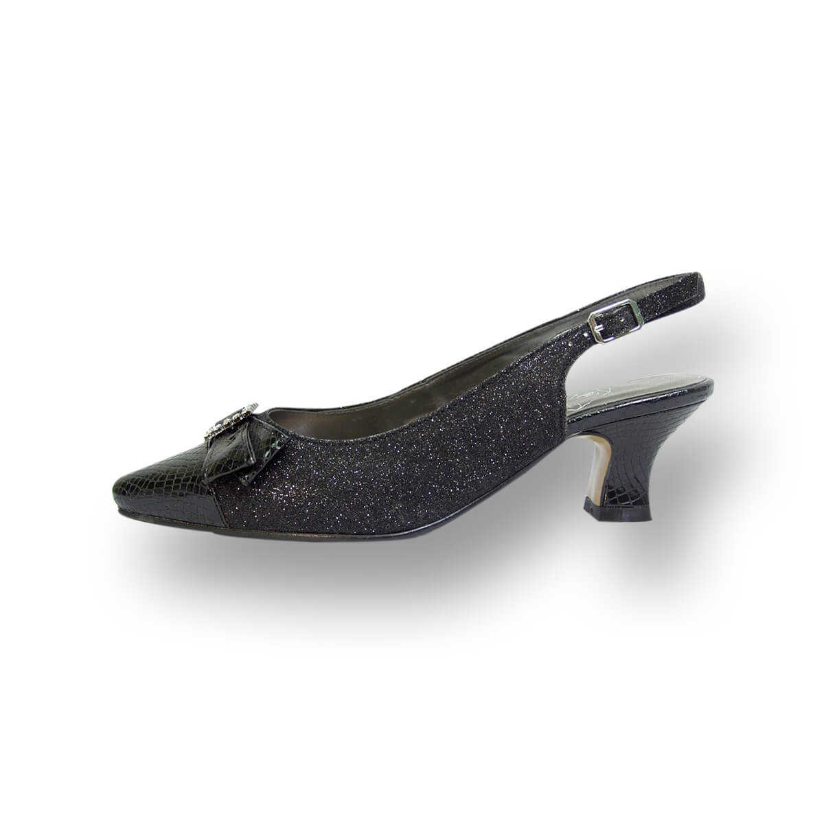 FLORAL Nancy Women's Wide Width Slingback Dress Pumps