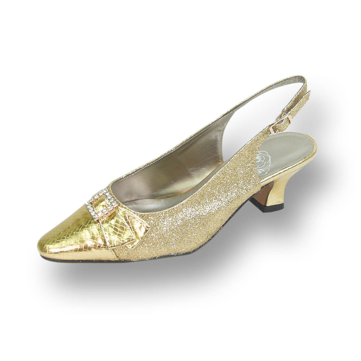 FLORAL Nancy Women's Wide Width Slingback Dress Pumps