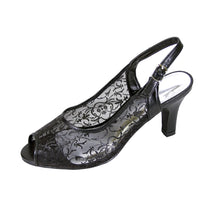 Load image into Gallery viewer, FLORAL Ashley Women&#39;s Wide Width Peep-Toe Dress Shoes
