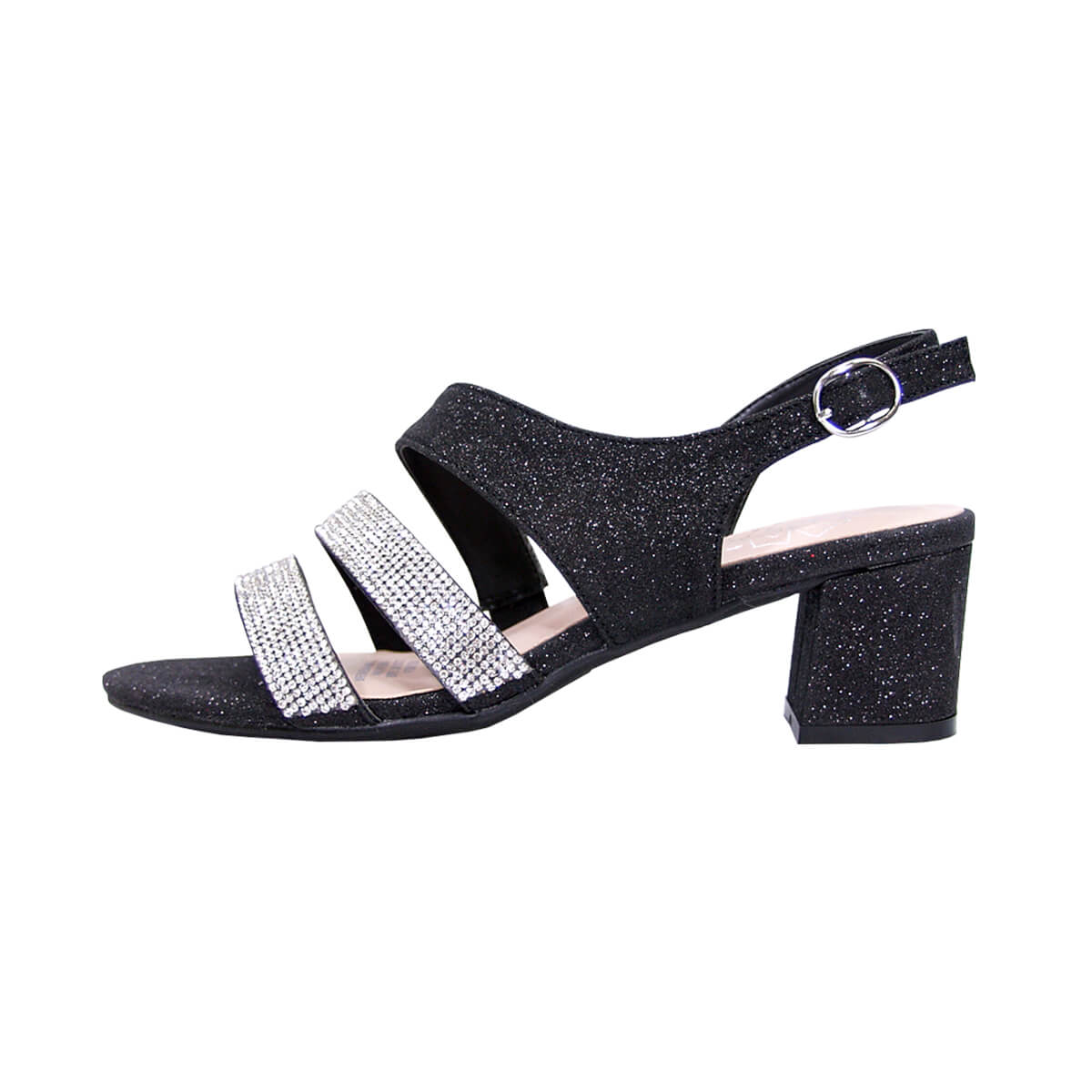 FLORAL Dorothy Women's Wide Width Rhinestone Straps Dress Sandals