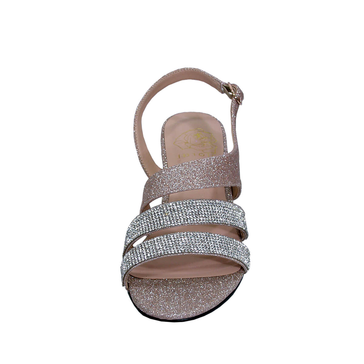 FLORAL Dorothy Women's Wide Width Rhinestone Straps Dress Sandals