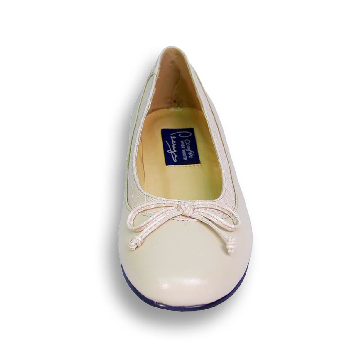 PEERAGE Abby Women's Wide Width Dress Casual Leather Flats