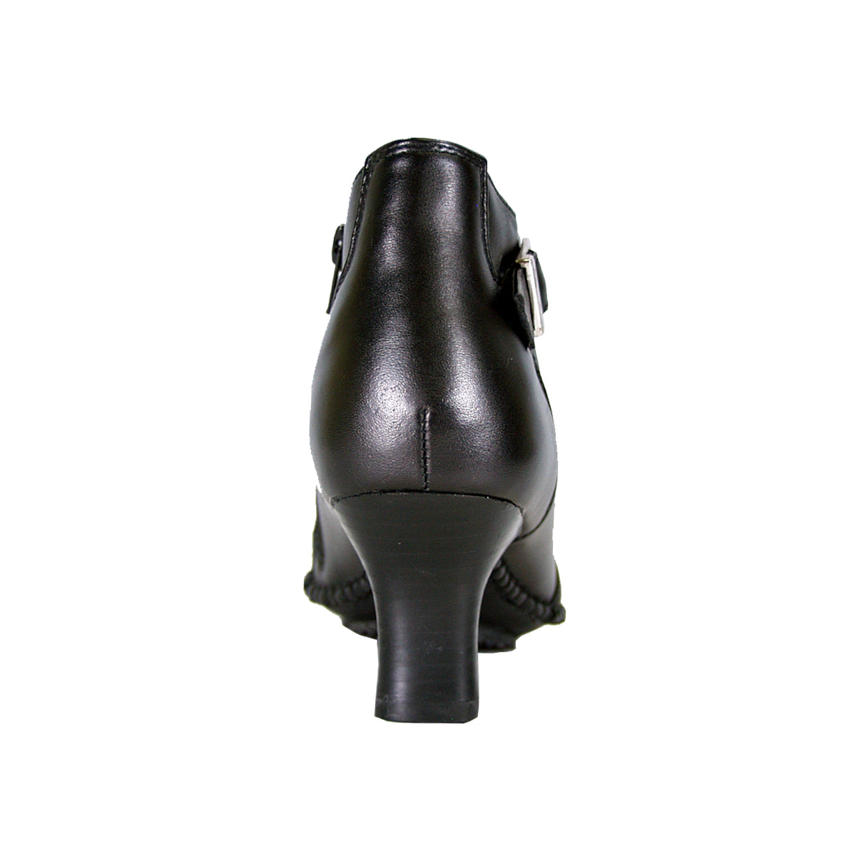 PEERAGE Willow Women's Wide Width Leather Dress Booties
