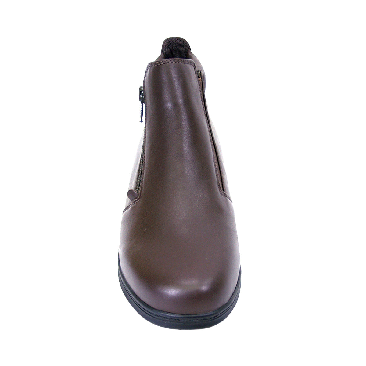 PEERAGE Juliet Women's Wide Width Leather Ankle Boots
