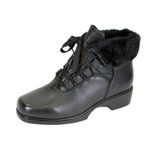 Load image into Gallery viewer, PEERAGE Paola Women&#39;s Wide Width Casual Lace-Up Leather Booties
