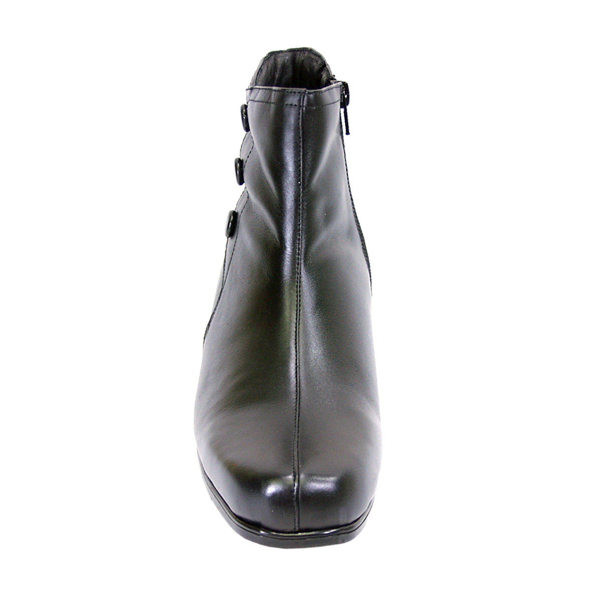 PEERAGE Demi Women's Wide Width Leather Dress Booties