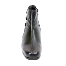 Load image into Gallery viewer, PEERAGE Demi Women&#39;s Wide Width Leather Dress Booties
