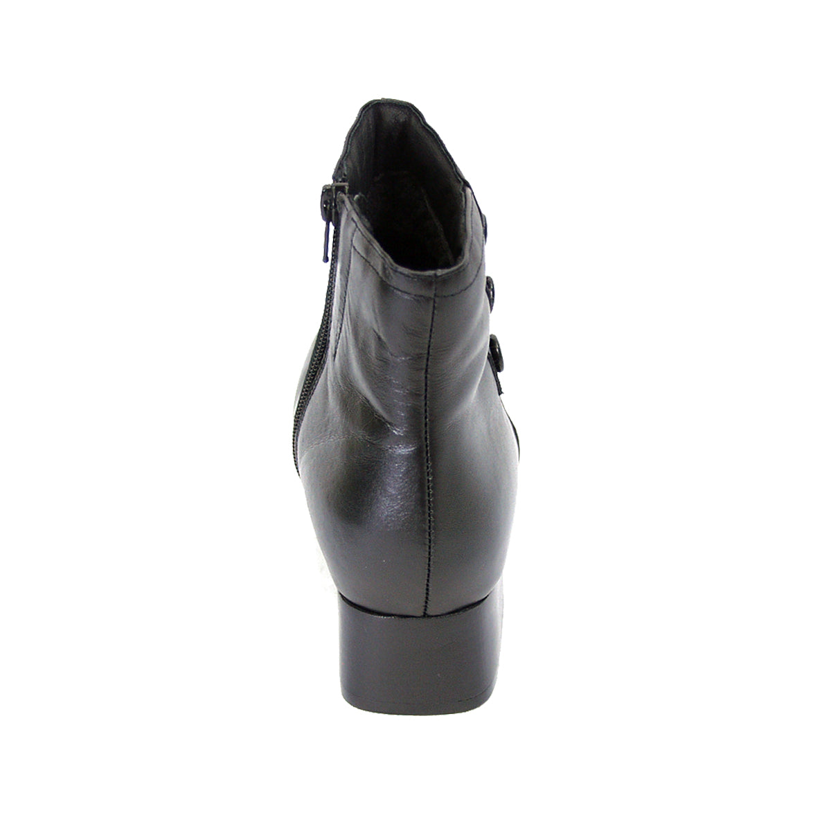 PEERAGE Demi Women's Wide Width Leather Dress Booties