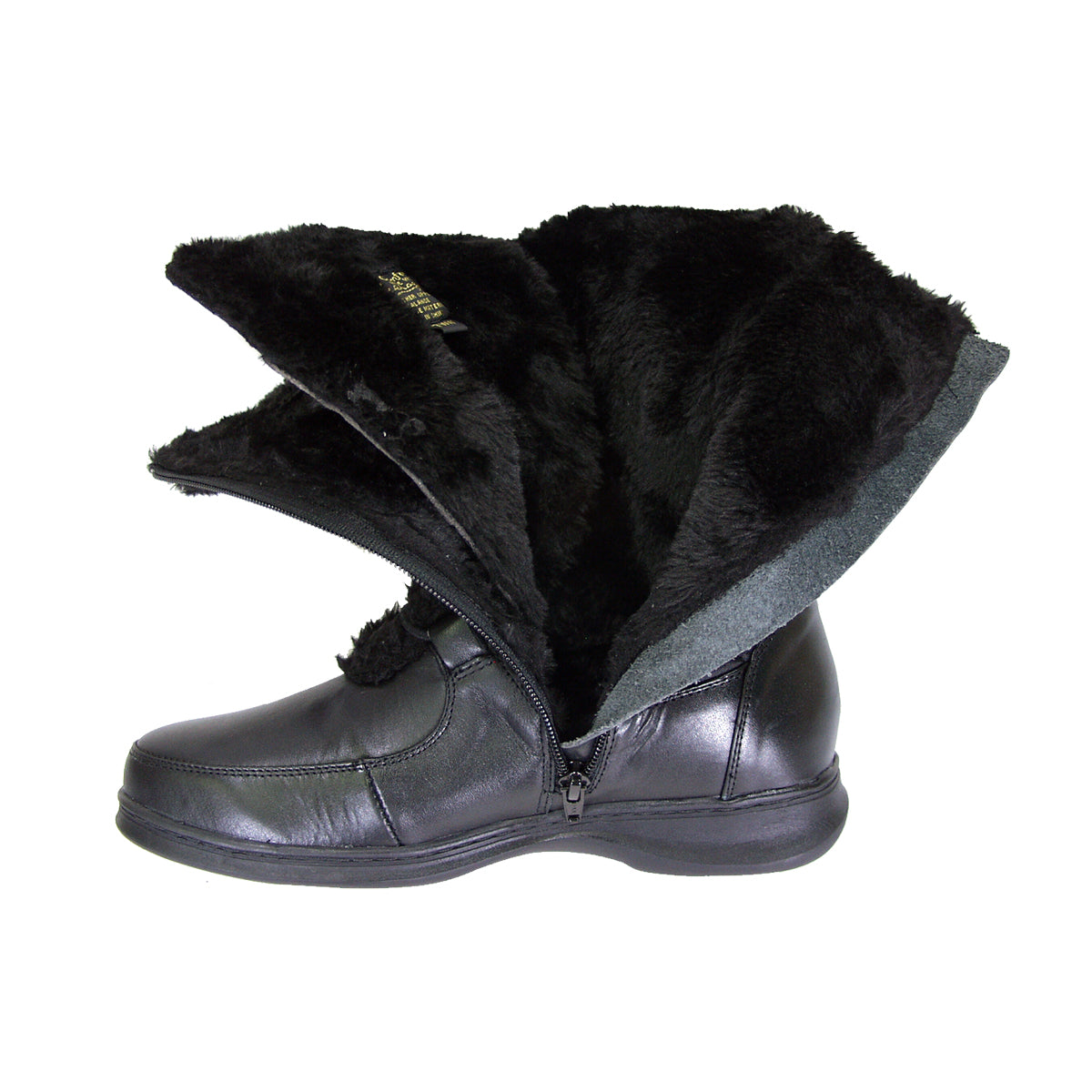 PEERAGE Gabby Women's Wide Width Leather Winter Boots