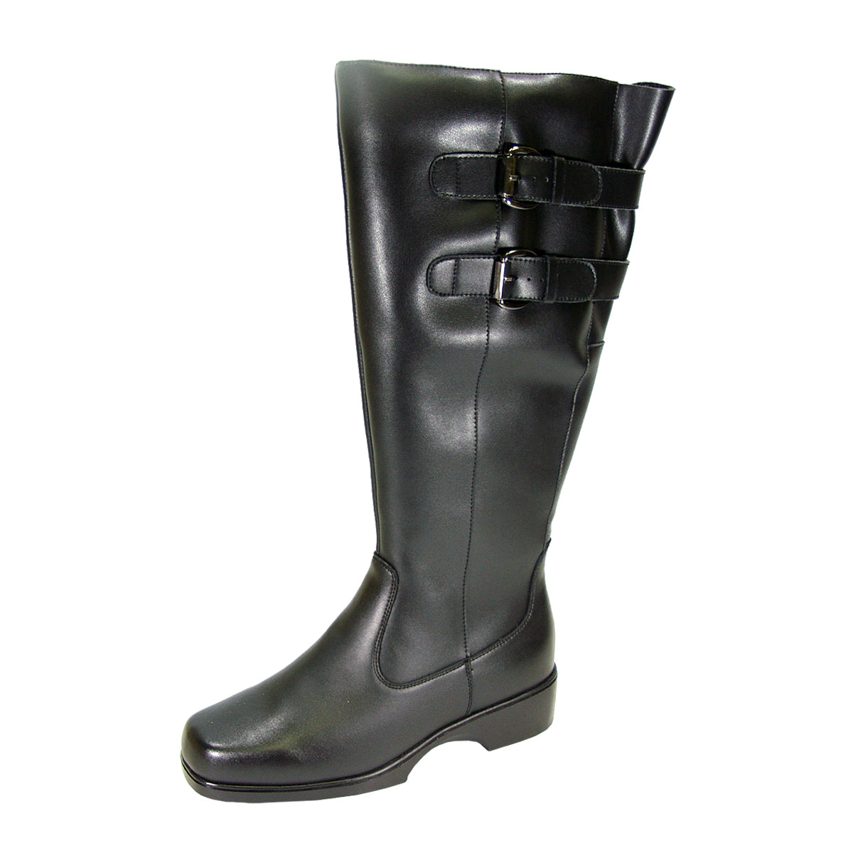 PEERAGE Hayden Women's Wide Width Knee High Leather Boots