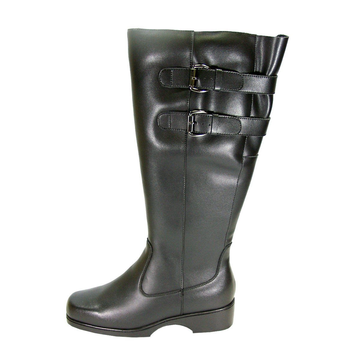 PEERAGE Hayden Women's Wide Width Knee High Leather Boots