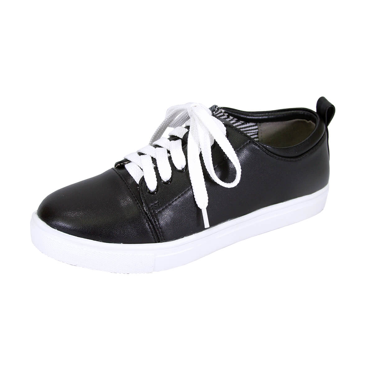 FUZZY Anita Women's Wide Width Comfort Lace-up Sneakers