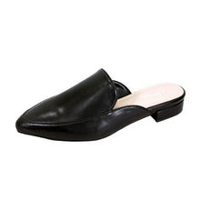 Load image into Gallery viewer, PEERAGE Maggie Women&#39;s Wide Width Dress Casual Leather Mules
