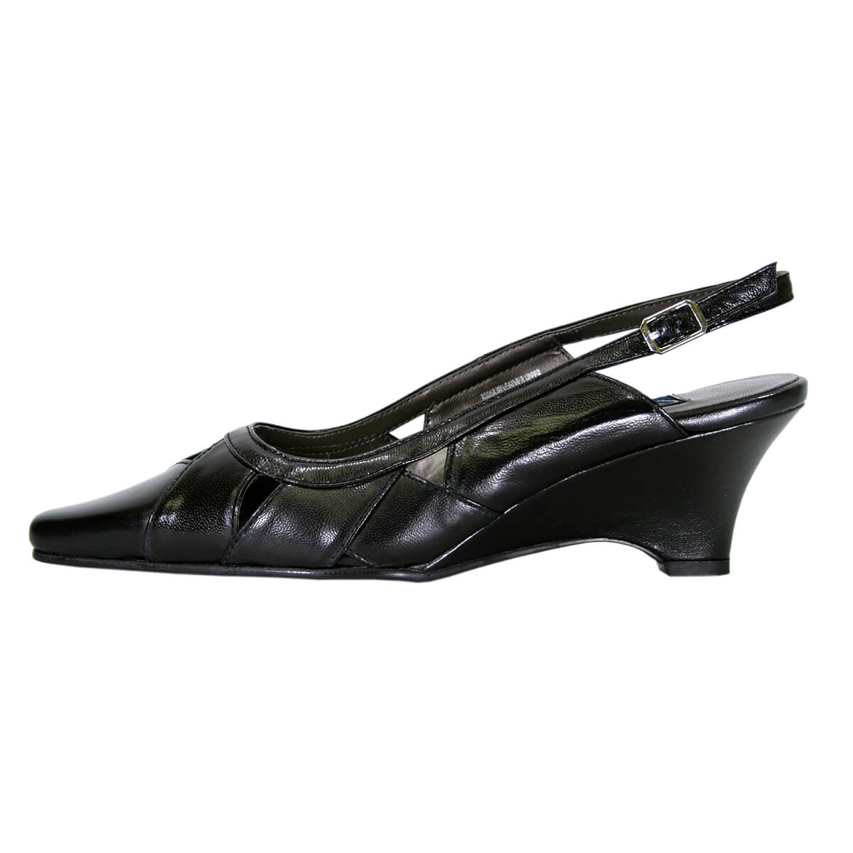 PEERAGE Reese Women's Wide Width Leather Dress Shoes