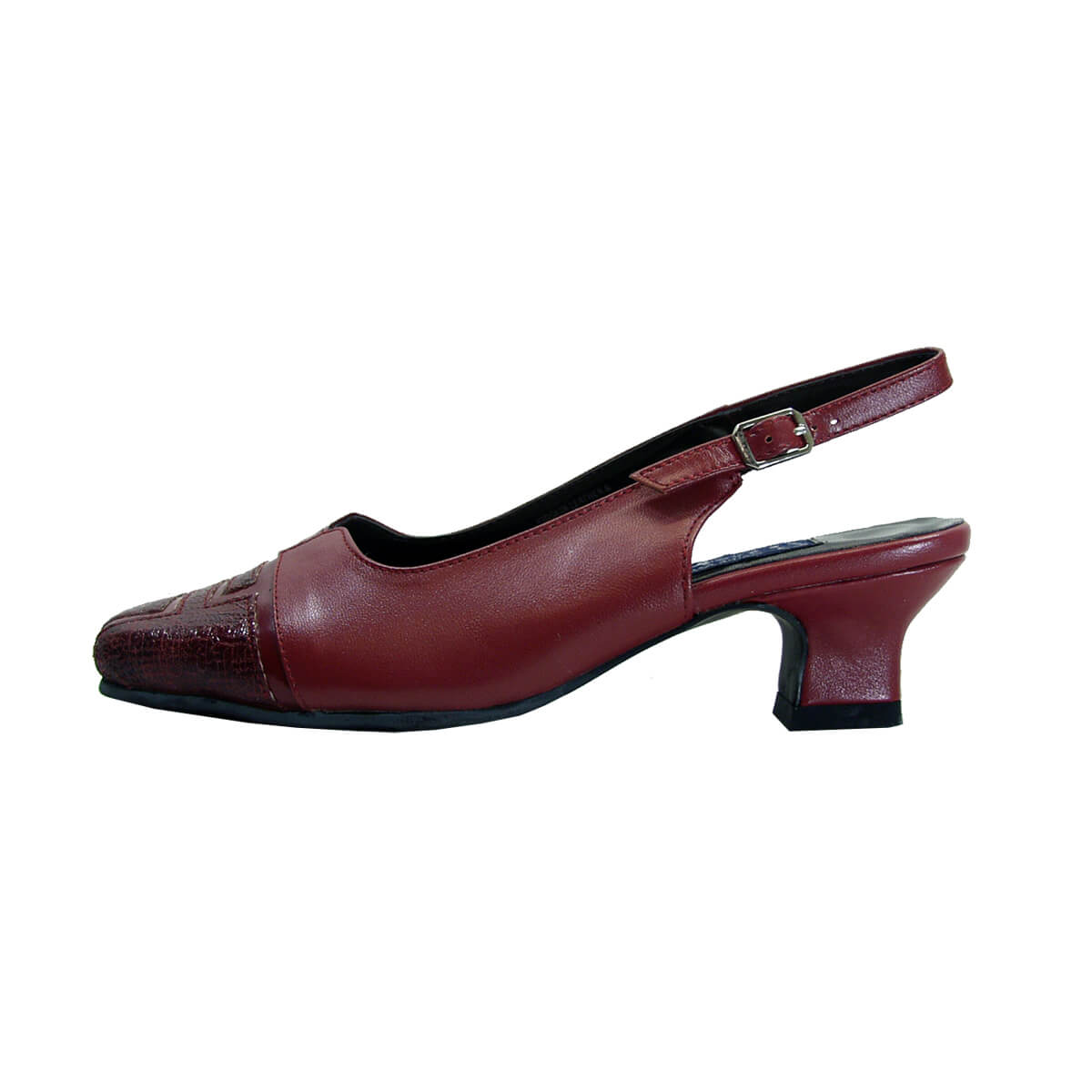 PEERAGE Kira Women's Wide Width Leather Pumps