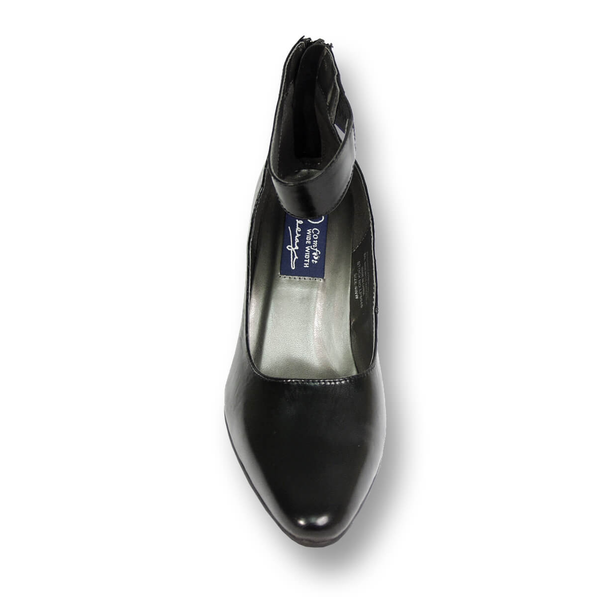PEERAGE Diane Women's Wide Width Leather Dress Pumps