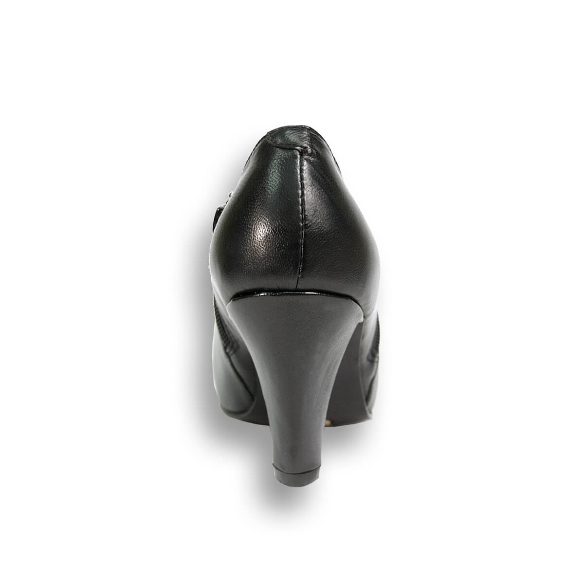 PEERAGE Kacey Women's Wide Width Leather Dress Heeled Booties