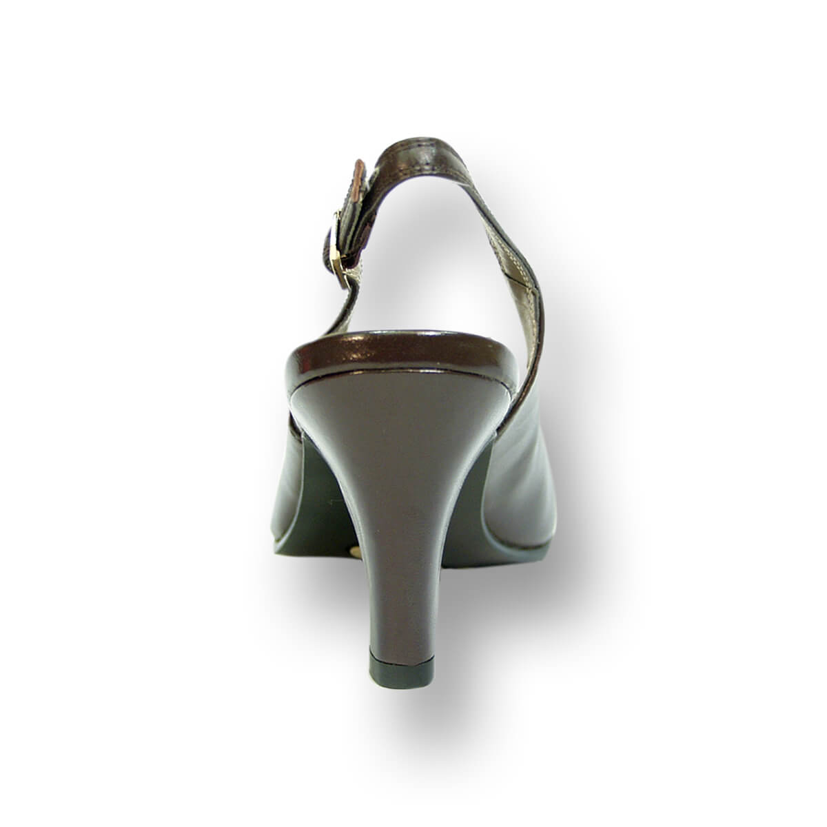 PEERAGE Zara Women's Wide Width Leather Slingback Pumps