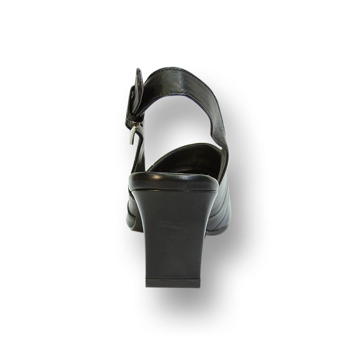 PEERAGE Susie Women's Wide Width Leather Slingback Pumps