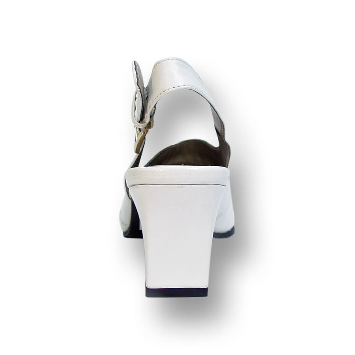 PEERAGE Susie Women's Wide Width Leather Slingback Pumps