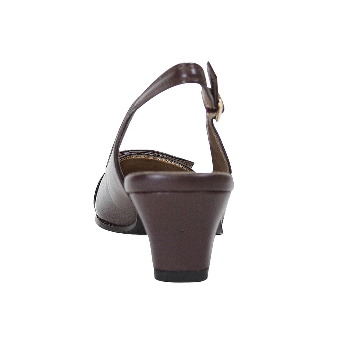 PEERAGE Annabelle Women's Wide Width Leather Slingback Pumps