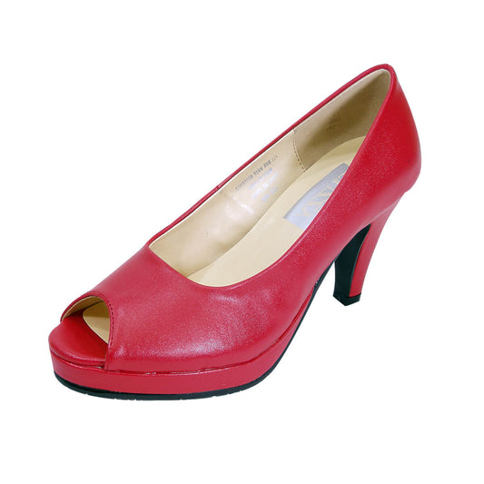 PEERAGE Ruth Women's Wide Width High Heel Pumps