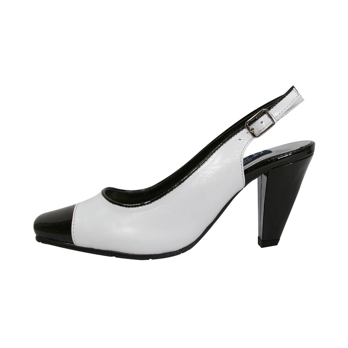 PEERAGE Roxy Women's Wide Width Leather Pumps