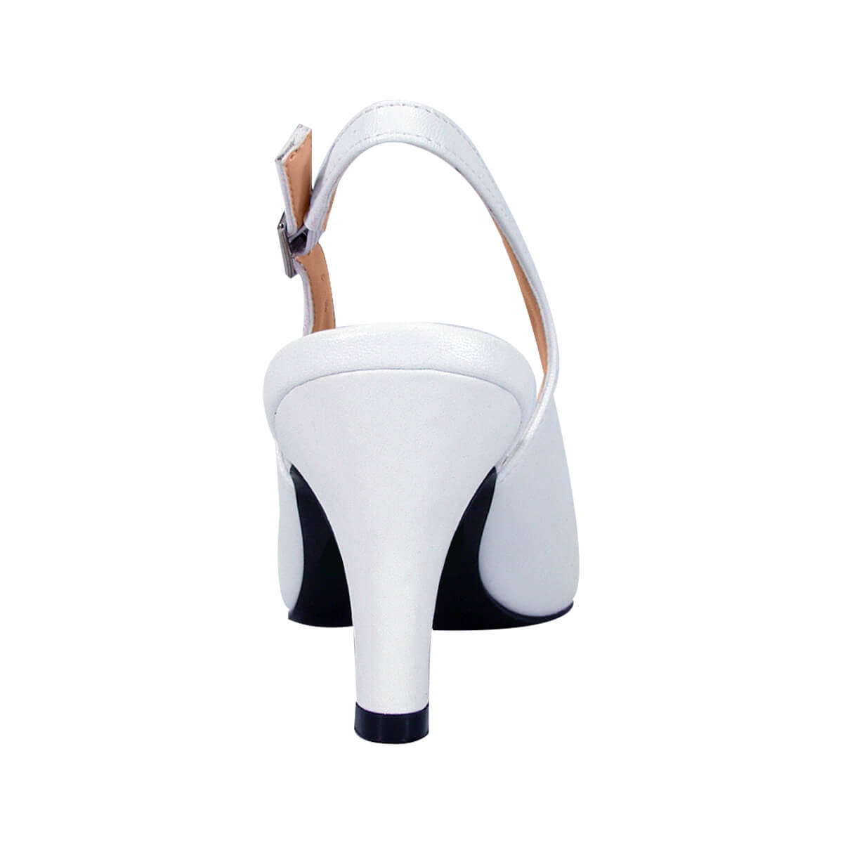 PEERAGE Candy Women's Wide Width Leather Slingback Dress Pumps