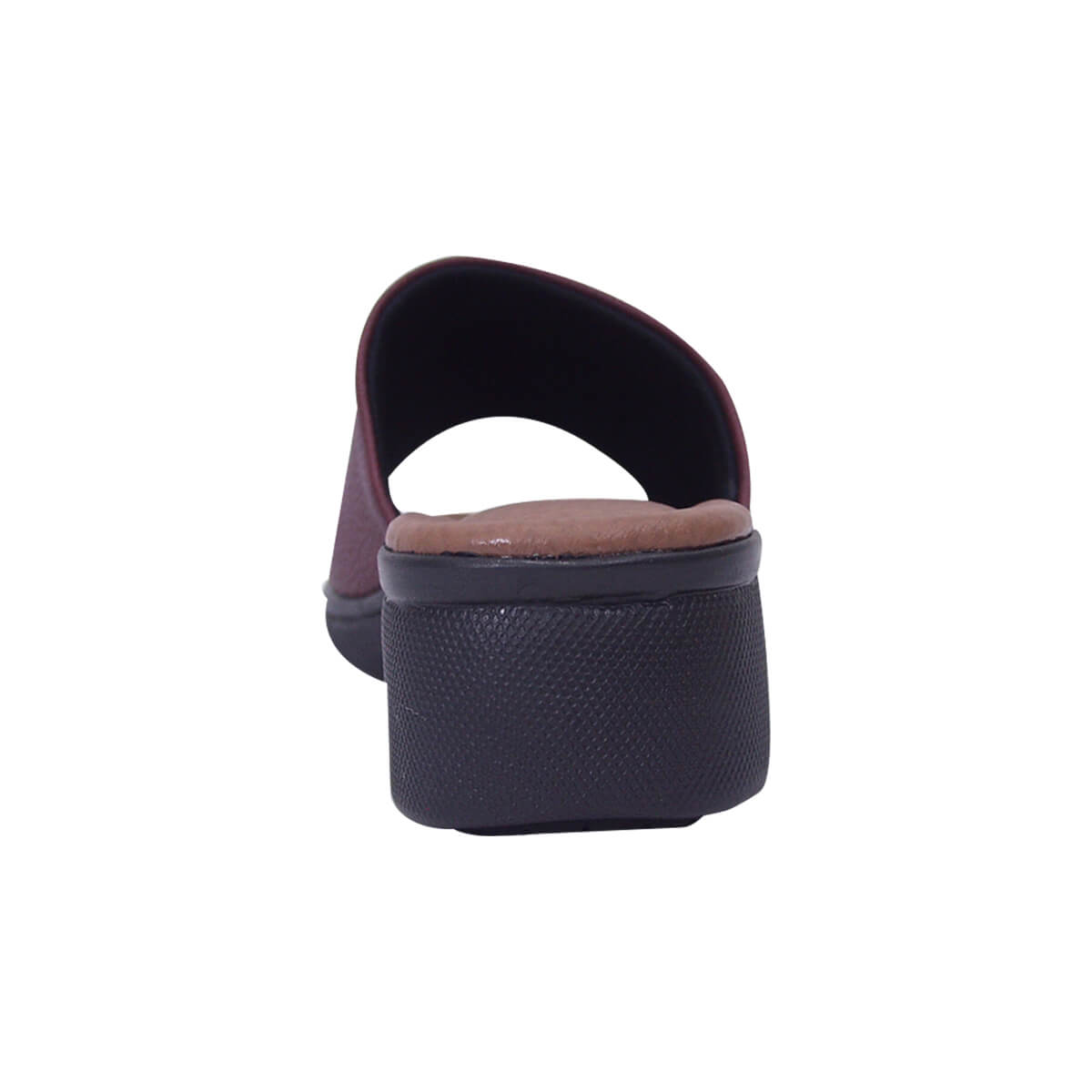 24 HOUR COMFORT Stacy Women's Wide Width Leather Slide Sandals