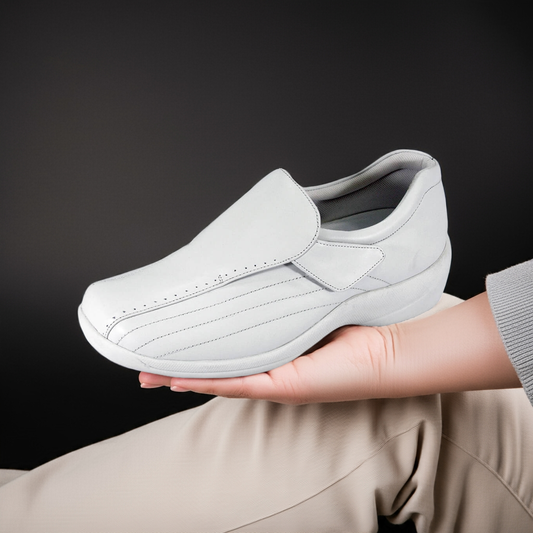 💲 𝗟𝗶𝗺𝗶𝘁𝗲𝗱 𝗧𝗶𝗺𝗲 𝗦𝗮𝗹𝗲 💲 24 Hour Comfort Odele Women's Wide Width Leather Shoes, Casual Slip-on Loafers