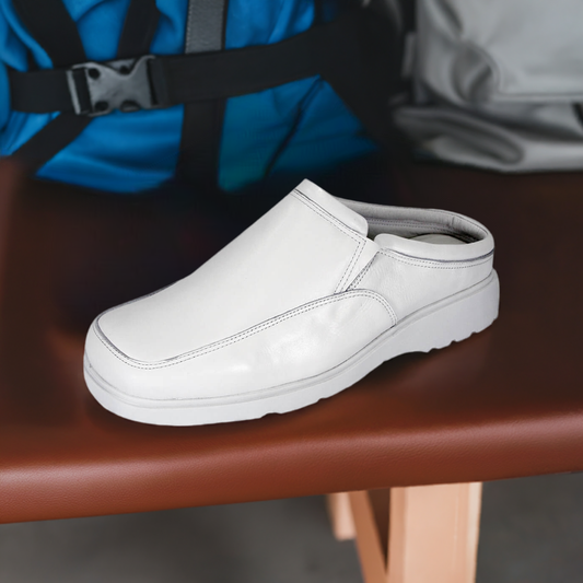 💲 𝗟𝗶𝗺𝗶𝘁𝗲𝗱 𝗧𝗶𝗺𝗲 𝗦𝗮𝗹𝗲 💲 24 Hour Comfort Todd Men's Wide Width Leather Clogs, Casual Shoes