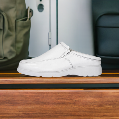 💲 𝗟𝗶𝗺𝗶𝘁𝗲𝗱 𝗧𝗶𝗺𝗲 𝗦𝗮𝗹𝗲 💲 24 Hour Comfort Todd Men's Wide Width Leather Clogs, Casual Shoes