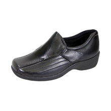 Load image into Gallery viewer, 24 HOUR COMFORT Odele Women&#39;s Wide Width Leather Slip-On Shoes

