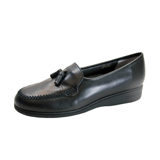 FazPaz 24 Hour Comfort Fawn Women's Wide Width Leather Loafers