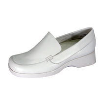 Load image into Gallery viewer, 24 HOUR COMFORT Thelma Women&#39;s Wide Width Leather Slip-On Shoes
