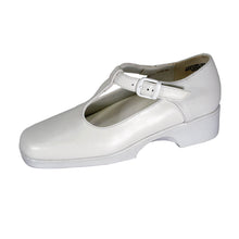 Load image into Gallery viewer, 24 HOUR COMFORT Tracy Women&#39;s Wide Width T-Strap Leather Shoes

