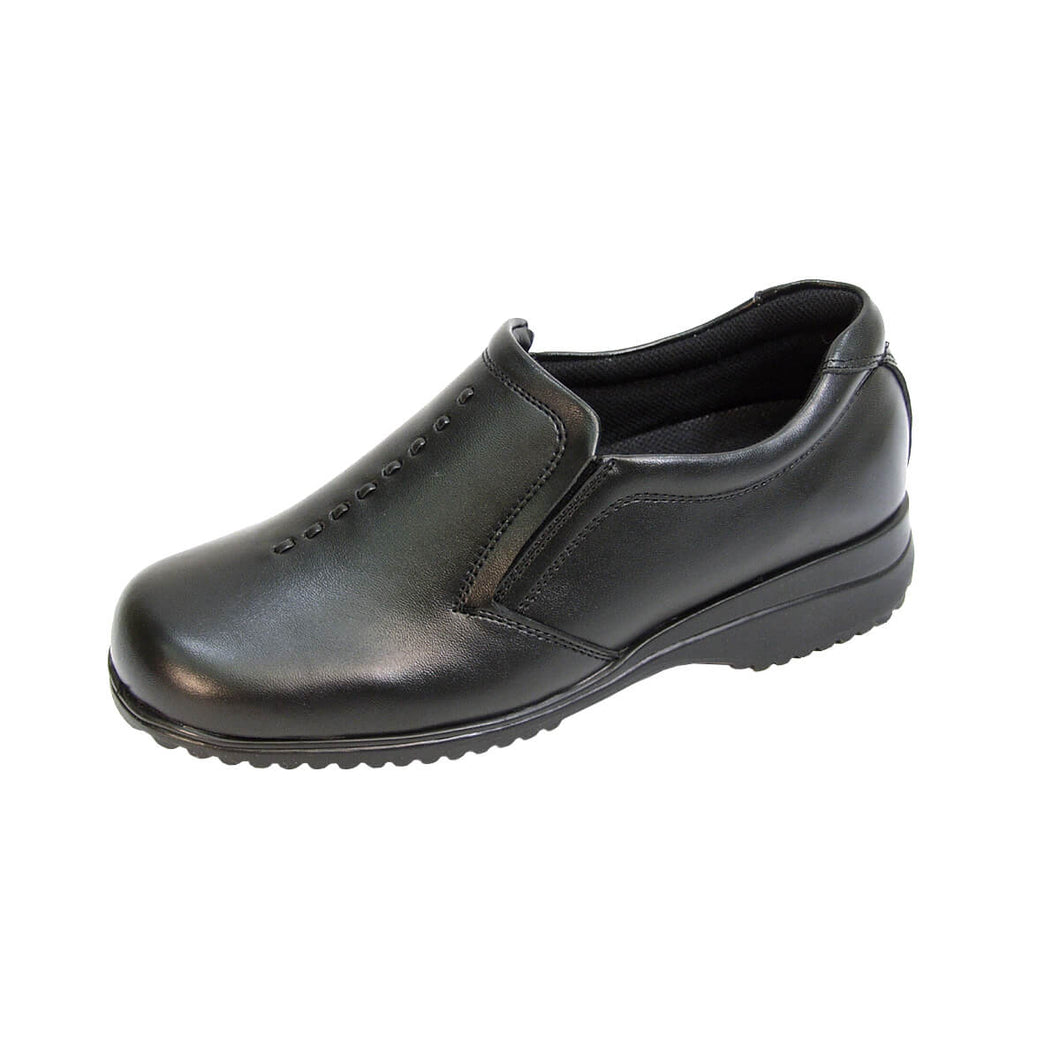 Fazpaz 24 Hour Comfort Molly Women's Wide Width Cushioned Leather Slip-On Shoes